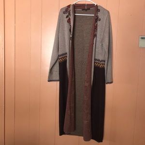 Women’s long cardigan